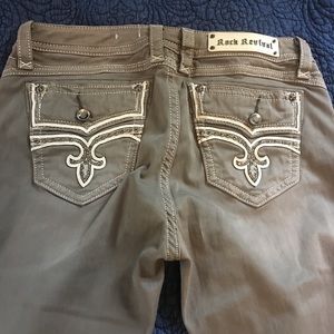 Women’s Rock Revival “Cali” crop size 30